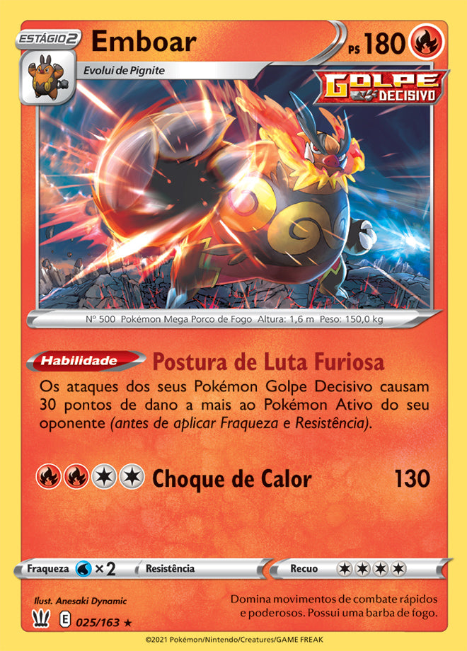 Emboar - Pokémon TCG - MoxLand