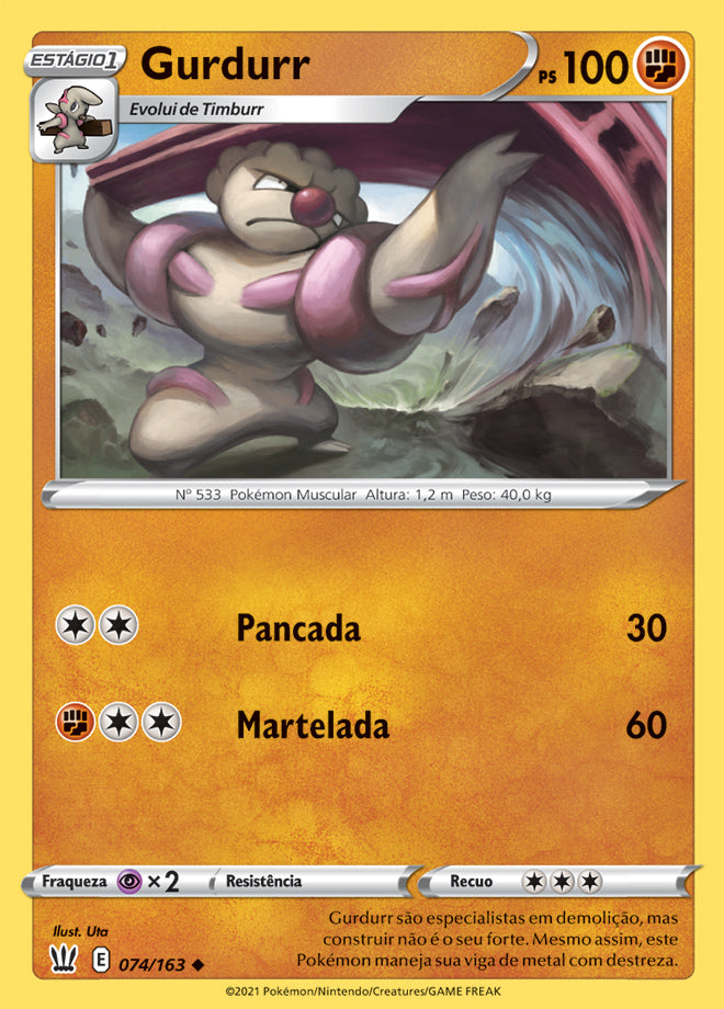 Gurdurr - Pokémon TCG - MoxLand