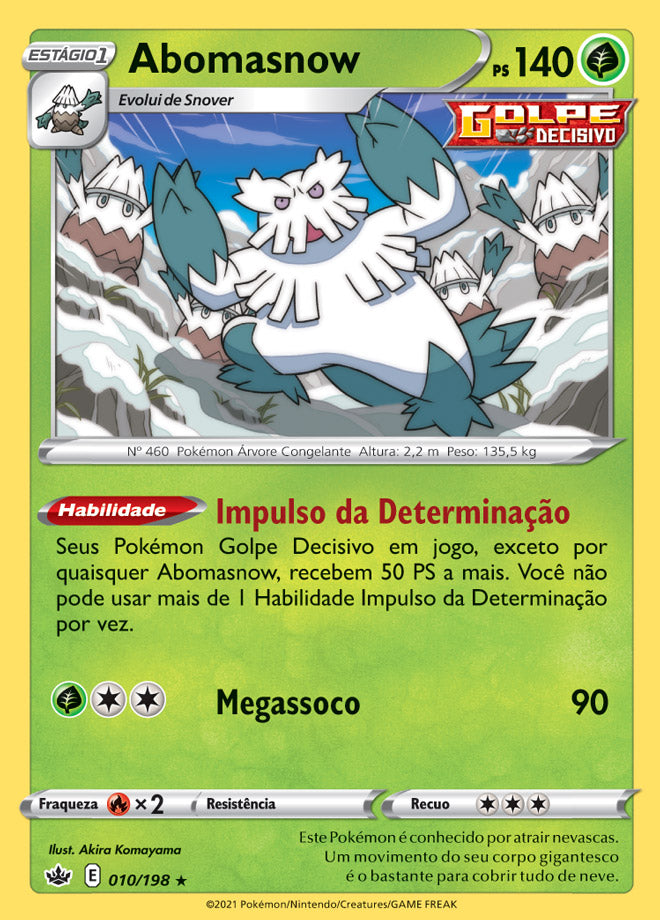 Abomasnow - Pokémon TCG - MoxLand