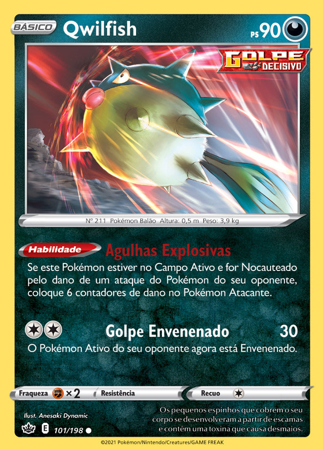 Qwillfish - Pokémon TCG - MoxLand