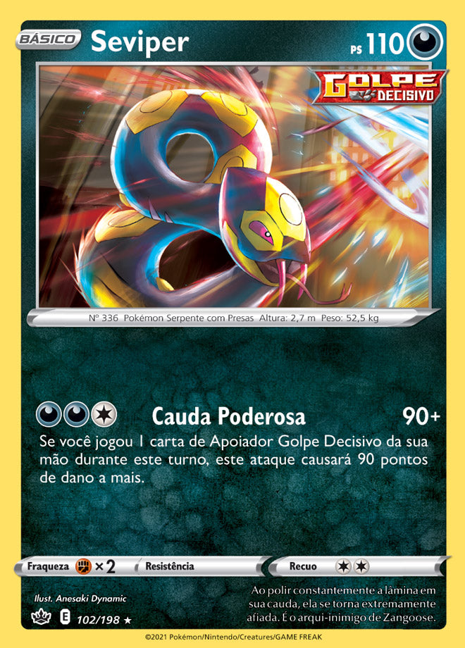 Seviper - Pokémon TCG - MoxLand