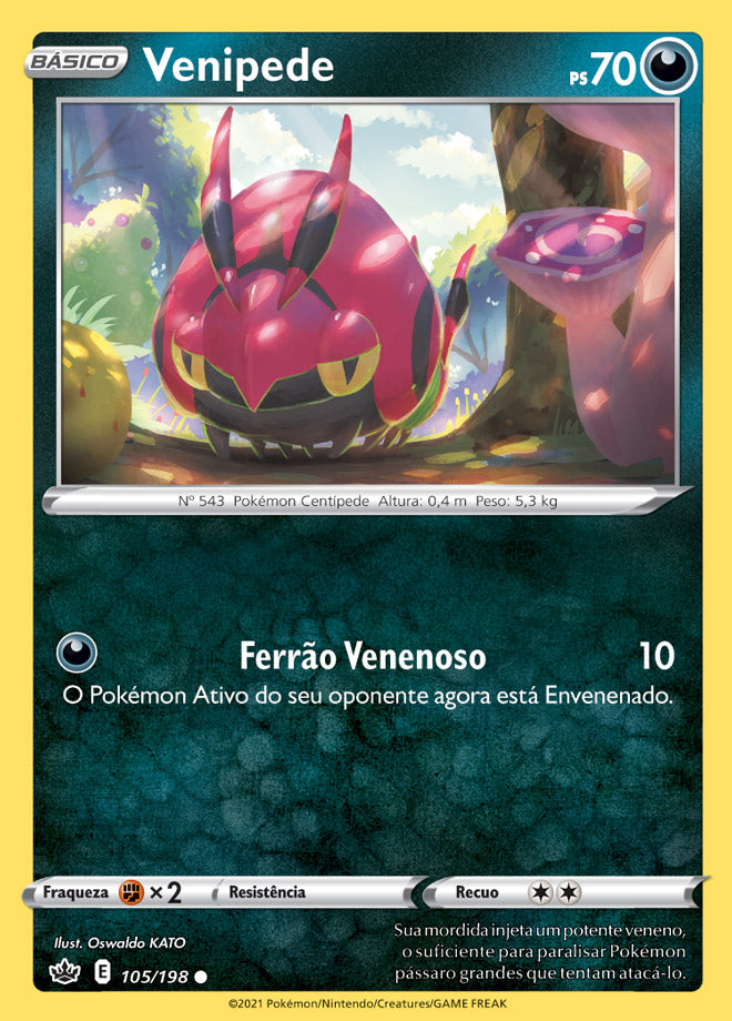 Venipede - Pokémon TCG - MoxLand