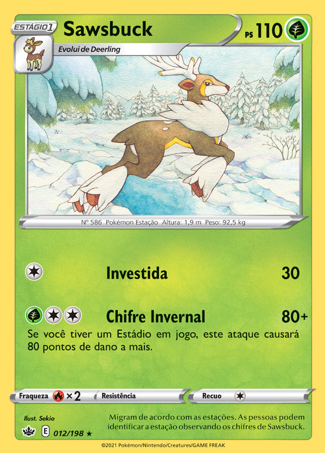 Sawsbuck - Pokémon TCG - MoxLand