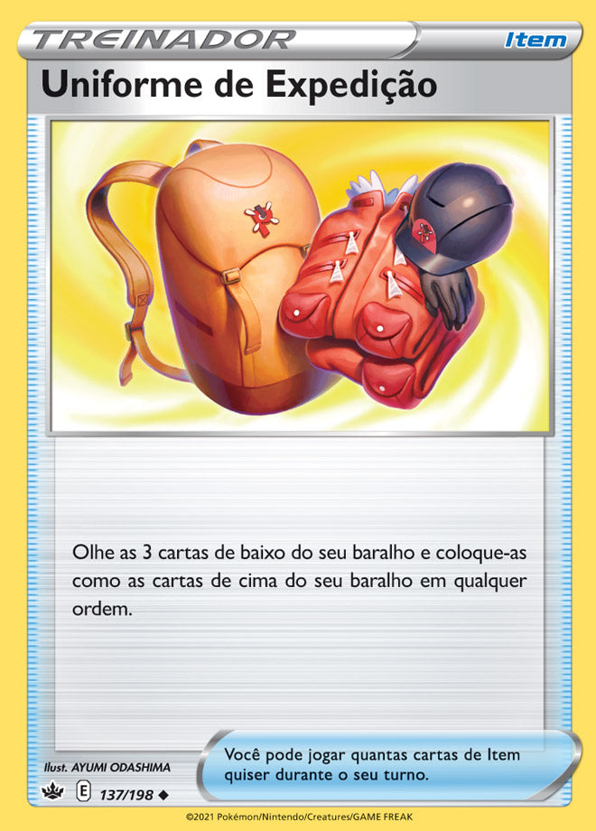 Uniforme de Expedição - Pokémon TCG - MoxLand