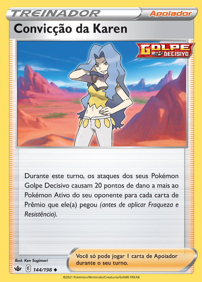 Convicção da Karen - Pokémon TCG - MoxLand