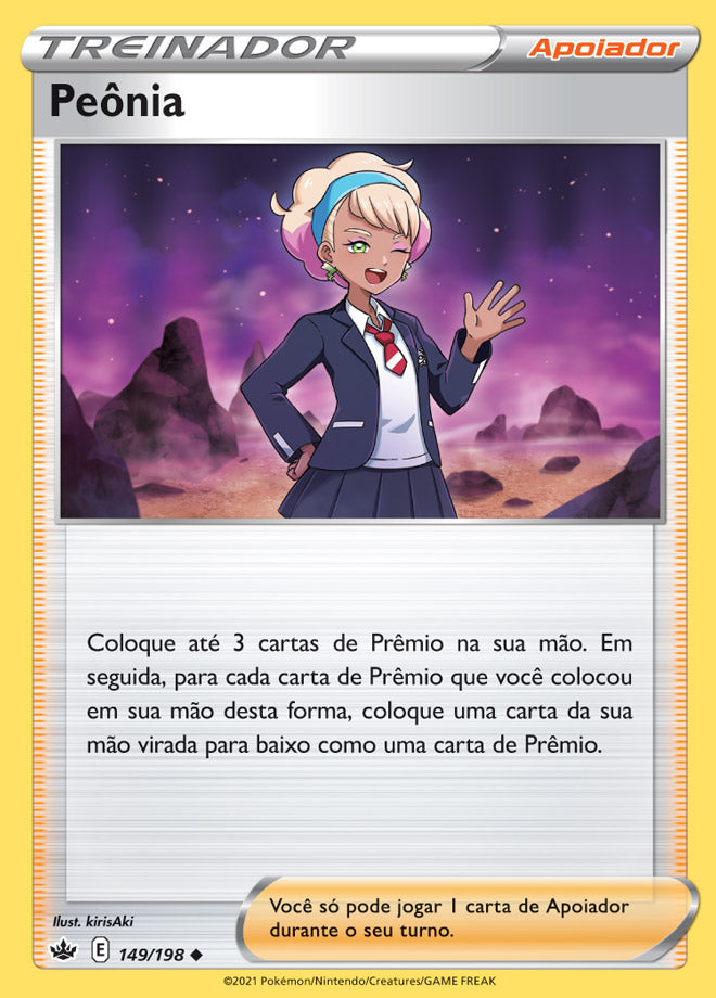 Peônia - Pokémon TCG - MoxLand