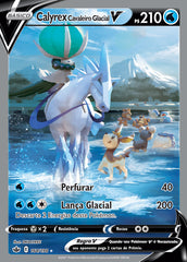 Calyrex Cavaleiro Glacial V - Pokémon TCG - MoxLand