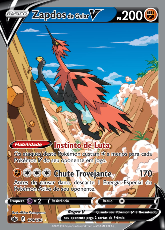 Zapdos de Galar V - Pokémon TCG - MoxLand