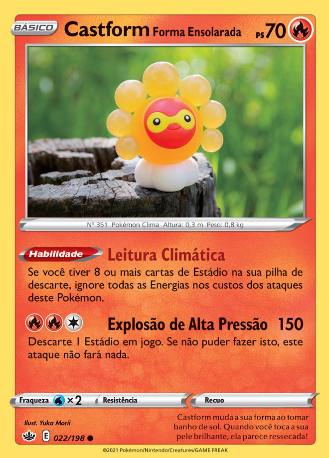 Castform Forma Ensolarada - Pokémon TCG - MoxLand