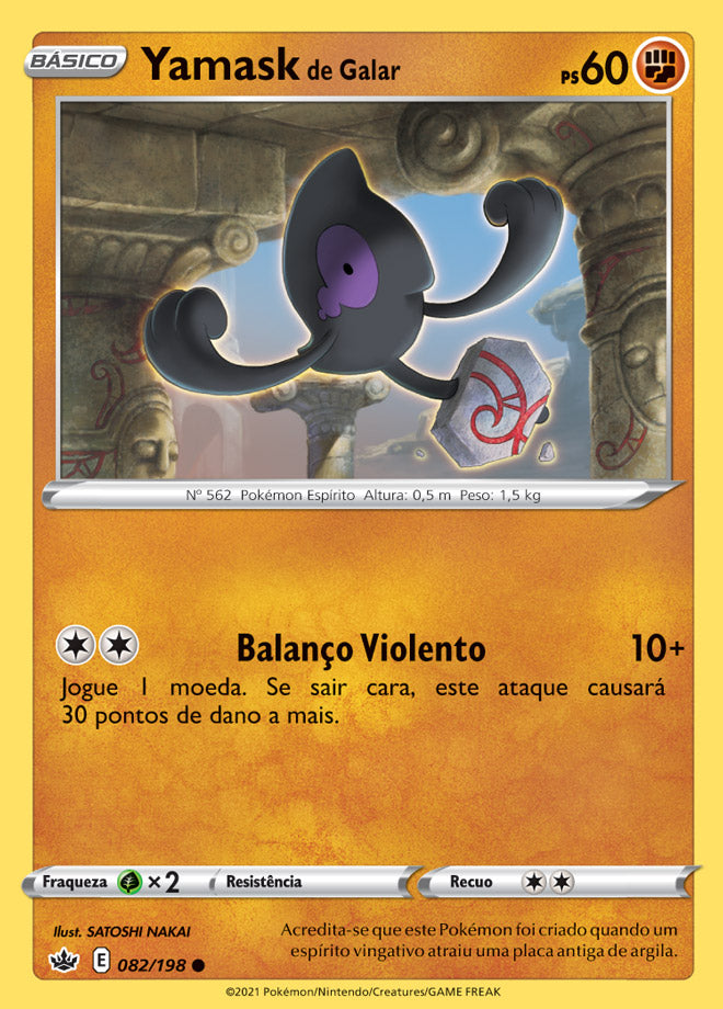 Yamask de Galar - Pokémon TCG - MoxLand