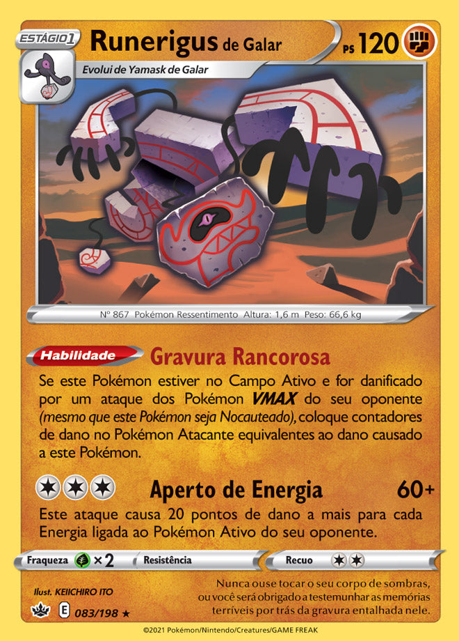 Runerigus de Galar - Pokémon TCG - MoxLand