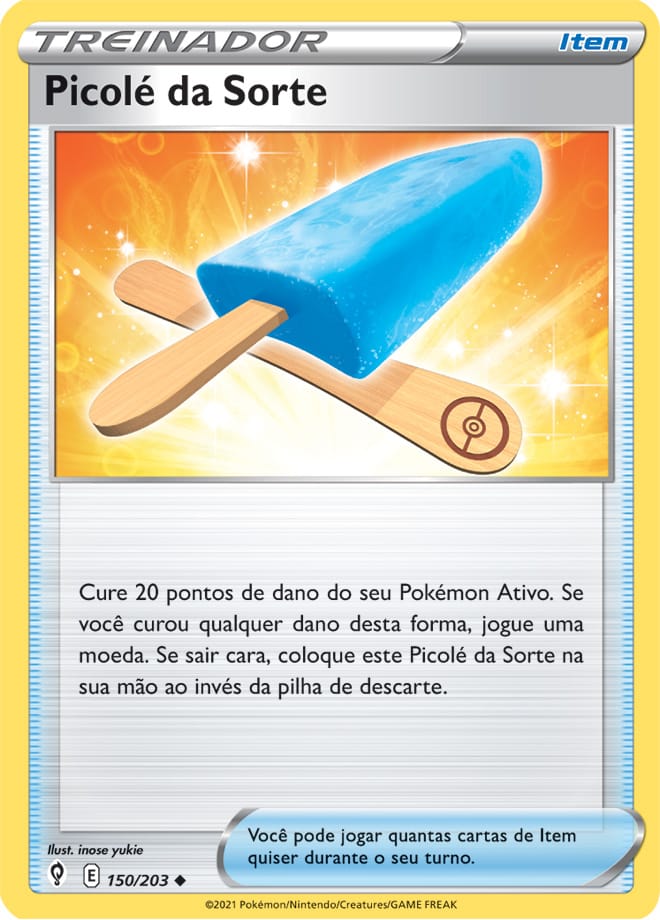 Picolé da Sorte - Pokémon TCG - MoxLand