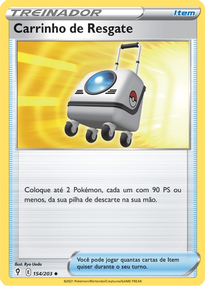 Carrinho de Resgate - Pokémon TCG - MoxLand