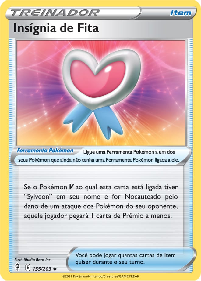 Insígnia de Fita - Pokémon TCG - MoxLand