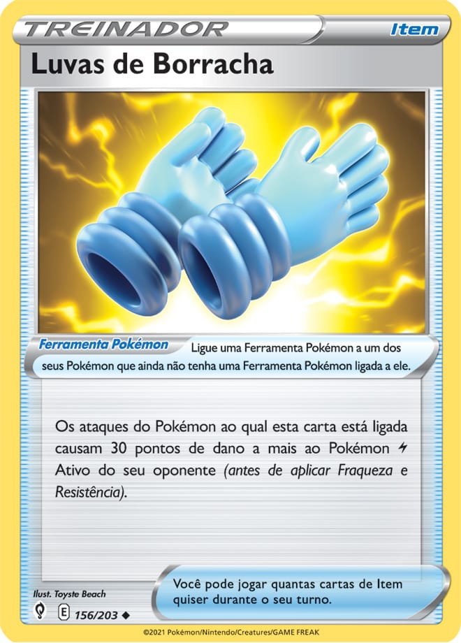 Luvas de Borracha - Pokémon TCG - MoxLand