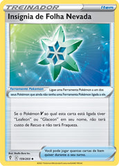 Insígnia de Folha Nevada - Pokémon TCG - MoxLand