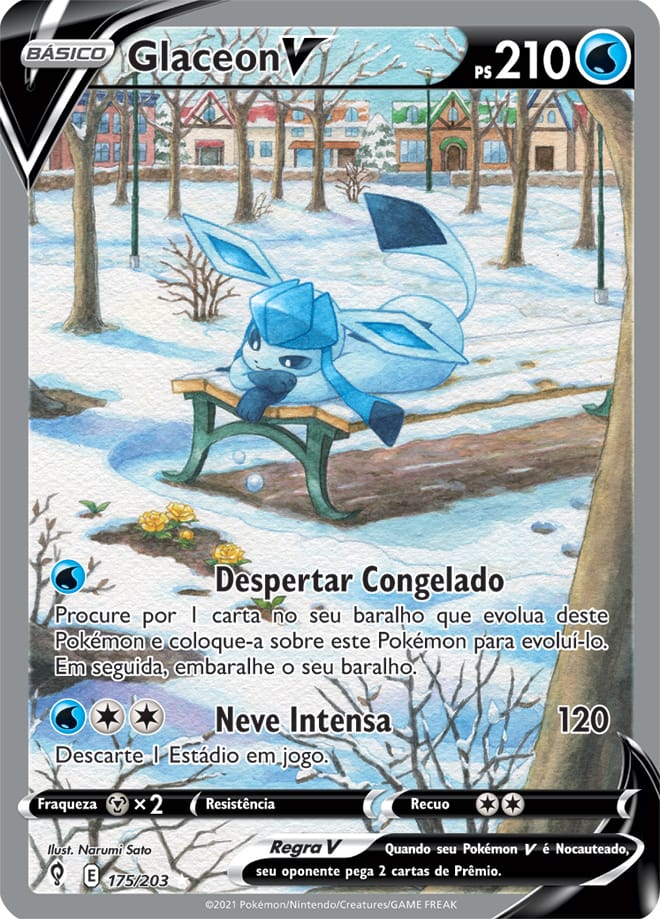 Glaceon V - Pokémon TCG - MoxLand