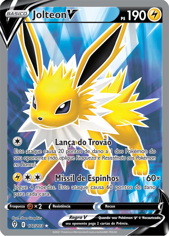 Jolteon V - Pokémon TCG - MoxLand