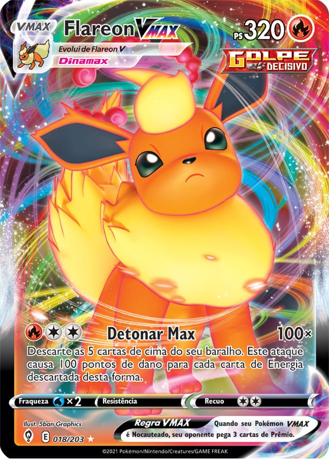 Flareon VMAX - Pokémon TCG - MoxLand