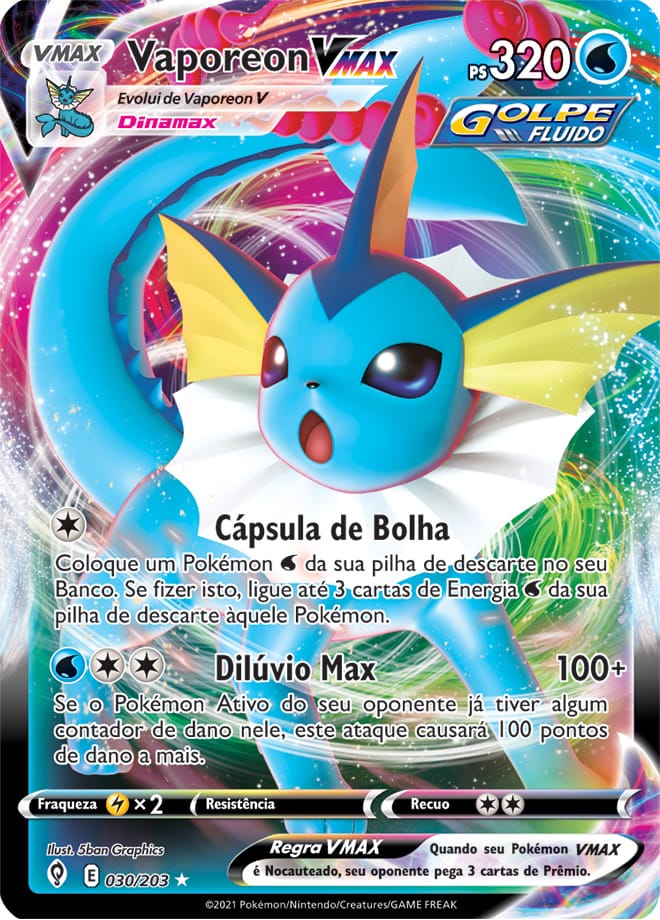 Vaporeon VMAX - Pokémon TCG - MoxLand