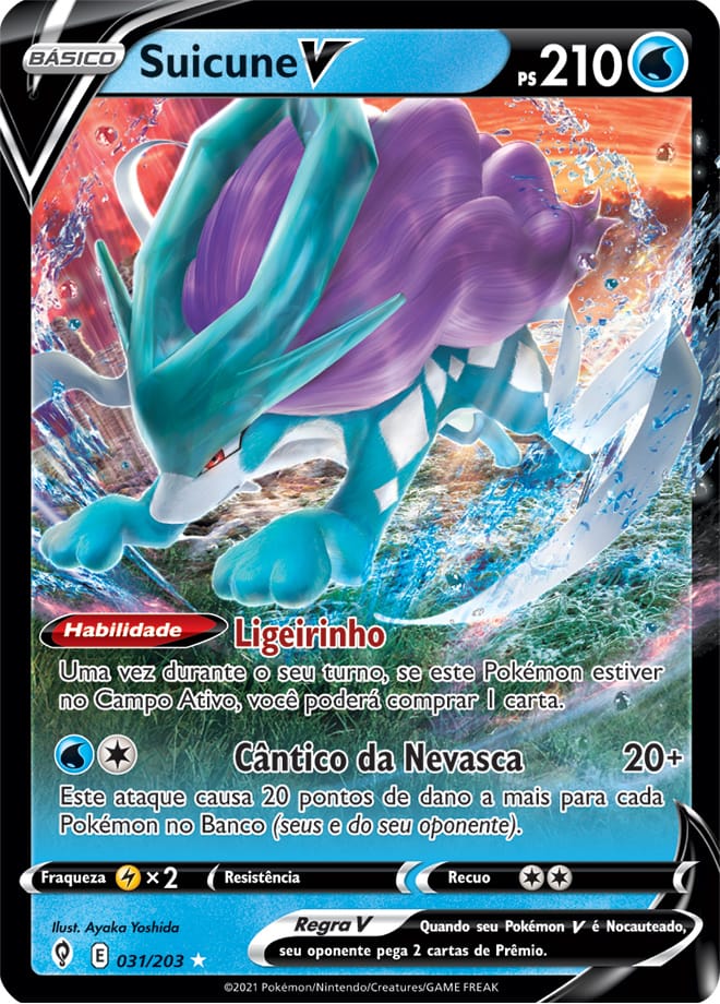 Suicune V - Pokémon TCG - MoxLand