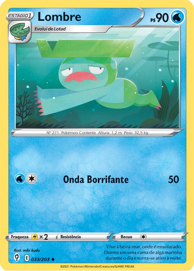 Lombre - Pokémon TCG - MoxLand