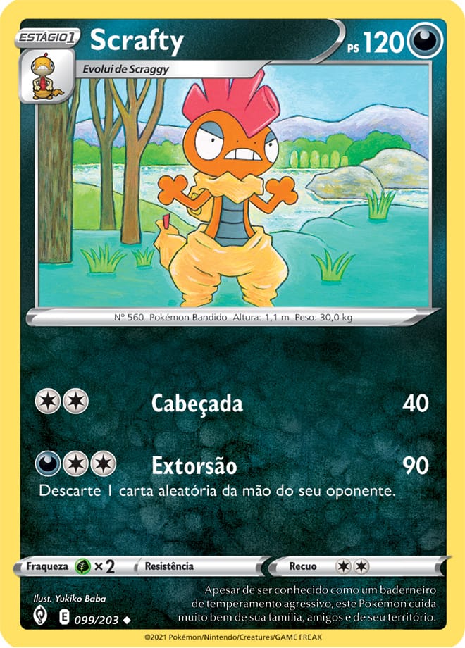 Scrafty - Pokémon TCG - MoxLand