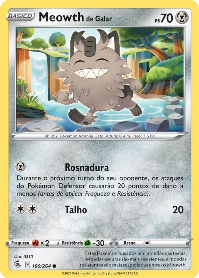 Meowth de Galar - Pokémon TCG - MoxLand