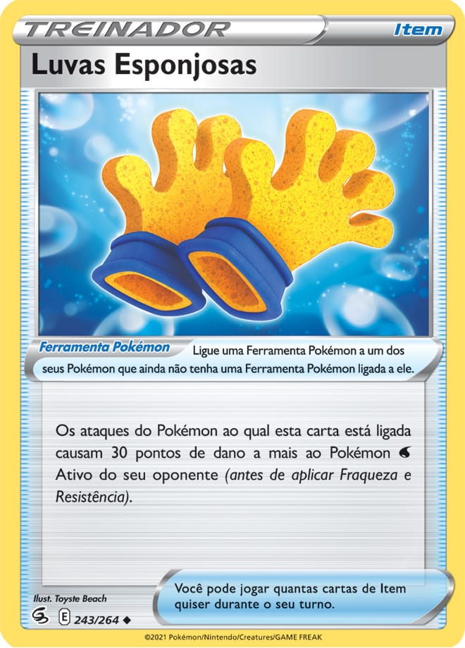 Luvas Esponjosas - Pokémon TCG - MoxLand