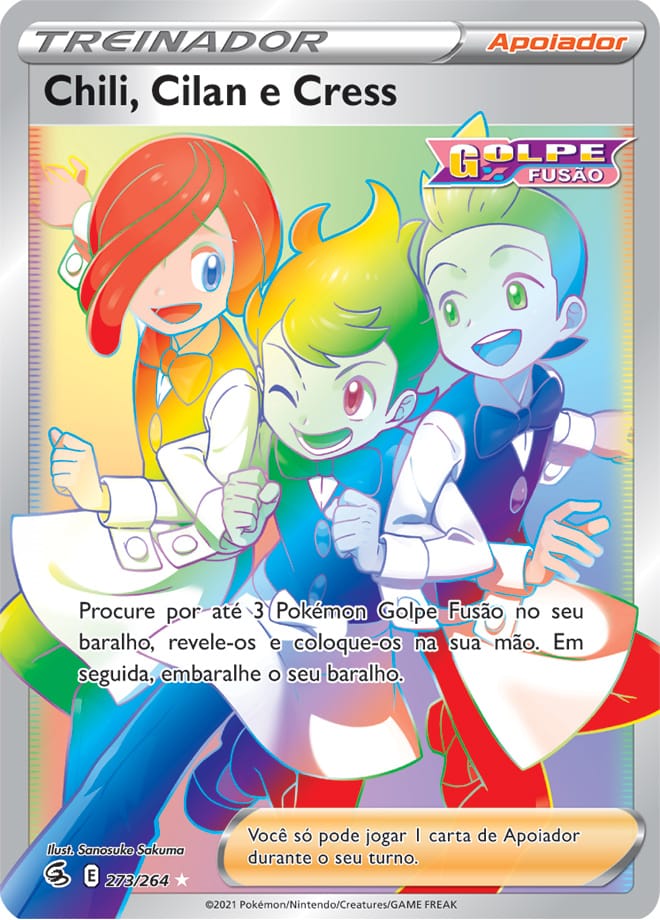 Chili,Cilan e Cress - Pokémon TCG - MoxLand