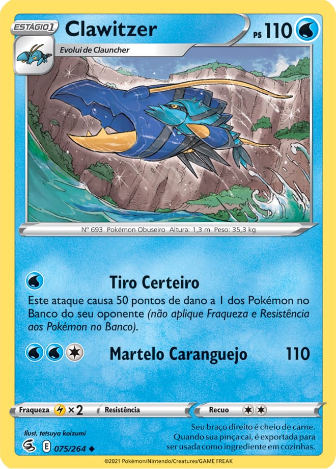 Clawitzer - Pokémon TCG - MoxLand