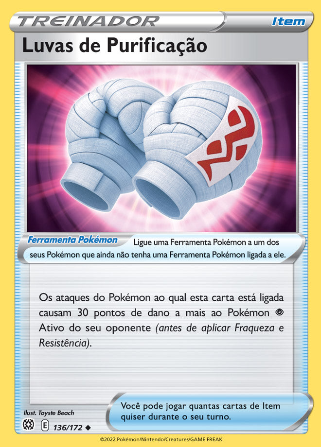 Luvas de Purificação - Pokémon TCG - MoxLand