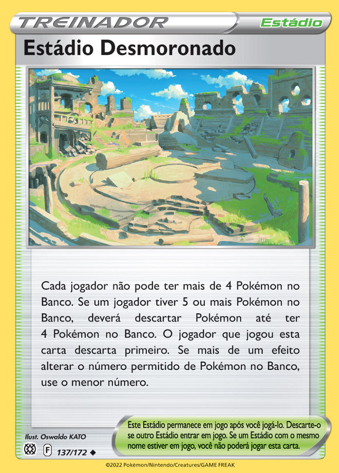 Estádio Desmoronado - Pokémon TCG - MoxLand