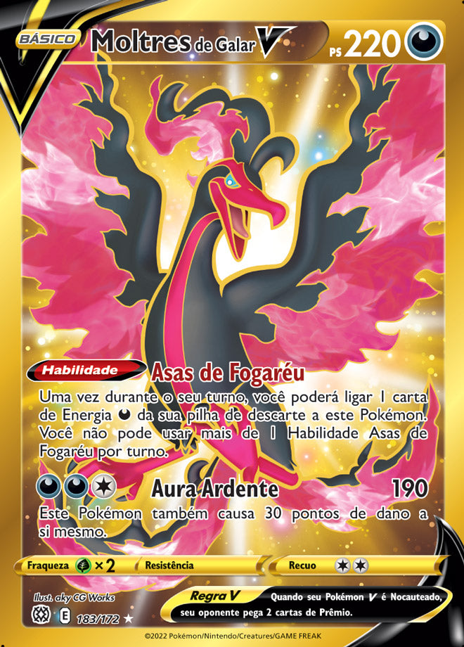 Moltres de Galar V - Pokémon TCG - MoxLand