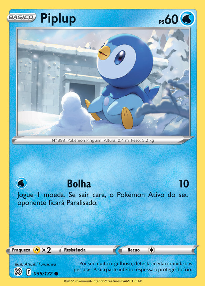 Piplup - Pokémon TCG - MoxLand