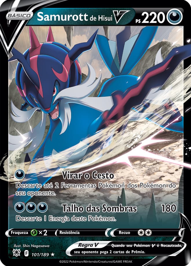 Samurott de Hisui V - Pokémon TCG - MoxLand