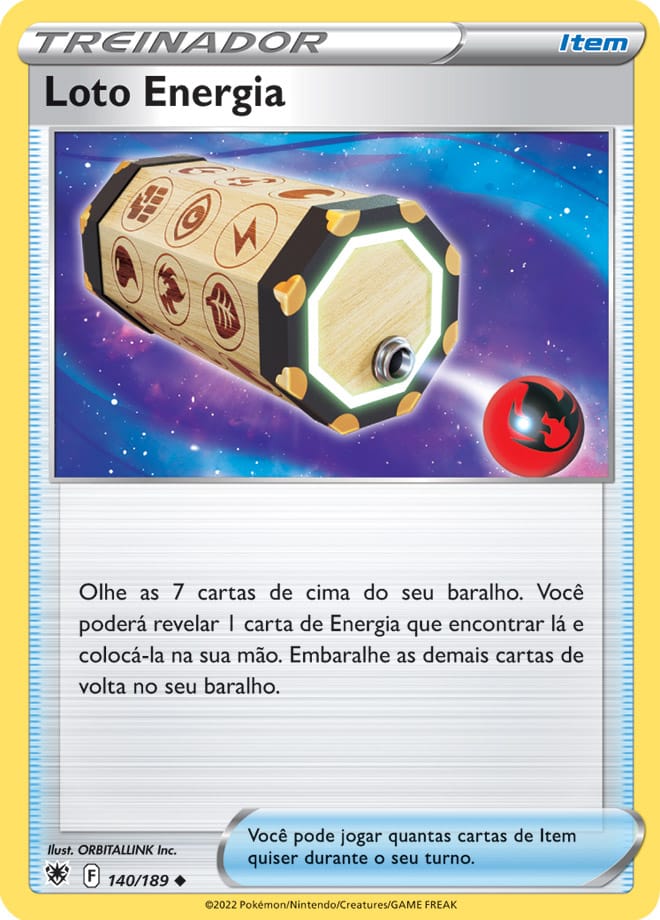 Loto Energia - Pokémon TCG - MoxLand