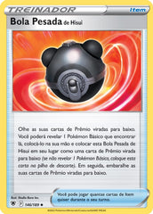 Bola Pesada de Hisui - Pokémon TCG - MoxLand