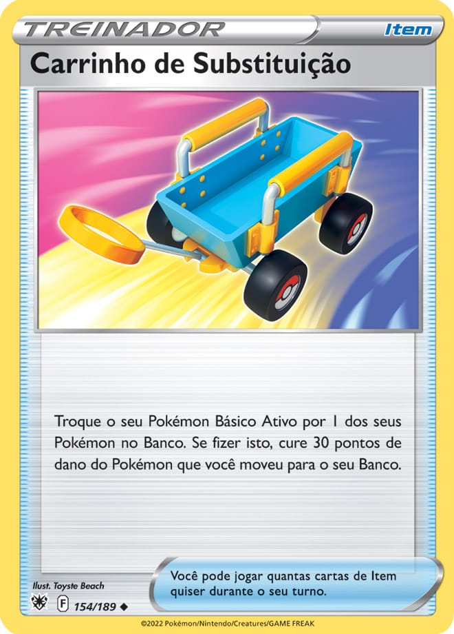 Carrinho de Substituição - Pokémon TCG - MoxLand