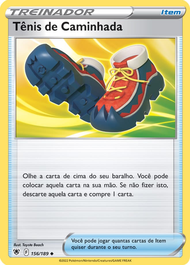 Tênis de Caminhada - Pokémon TCG - MoxLand