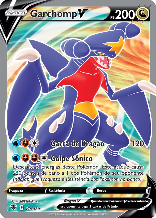 Garchomp V - Pokémon TCG - MoxLand