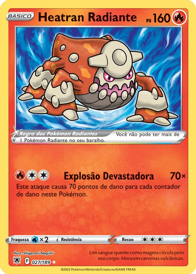 Heatran Radiante - Pokémon TCG - MoxLand