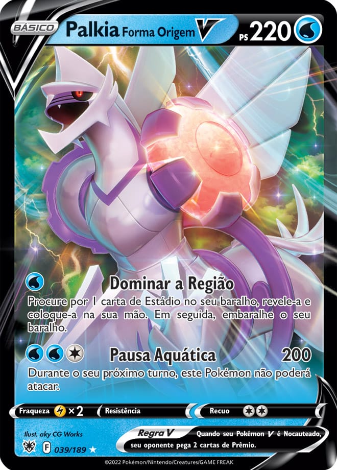 Palkia Forma Origem V - Pokémon TCG - MoxLand