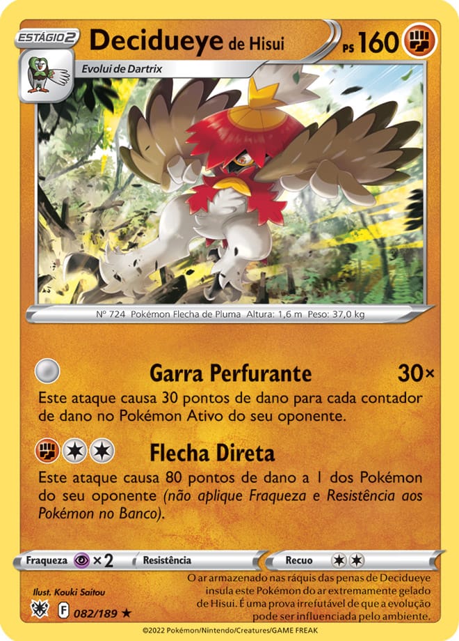 Decidueye de Hisui - Pokémon TCG - MoxLand