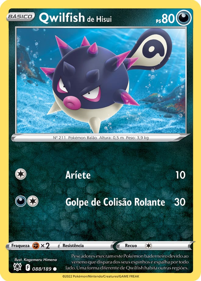 Qwilfish de Hisui - Pokémon TCG - MoxLand