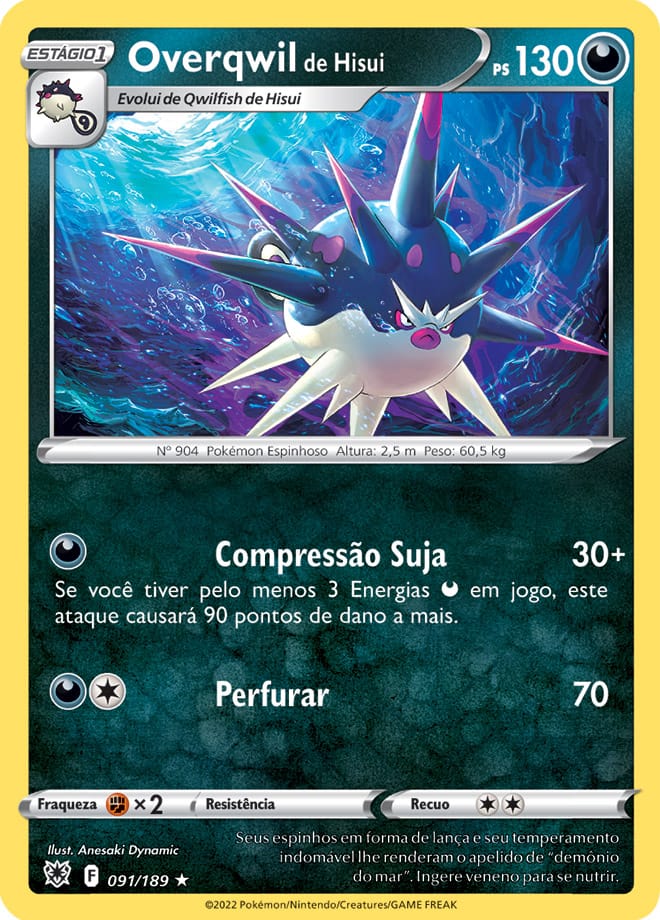 Overqwil de Hisui - Pokémon TCG - MoxLand