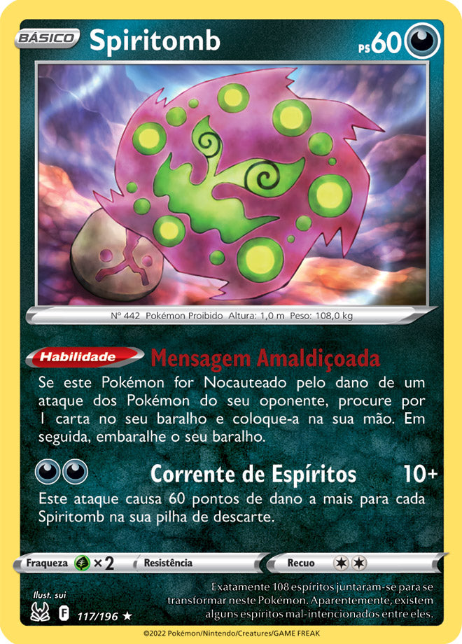 Spiritomb - Pokémon TCG - MoxLand