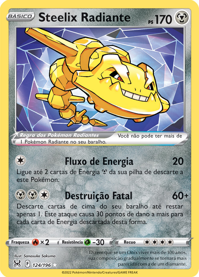 Steelix Radiante - Pokémon TCG - MoxLand