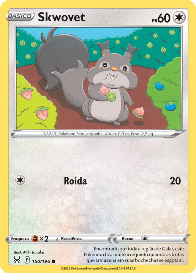 Skwovet - Pokémon TCG - MoxLand