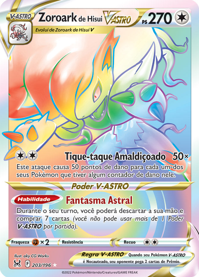 Zoroark de Hisui V-ASTRO - Pokémon TCG - MoxLand